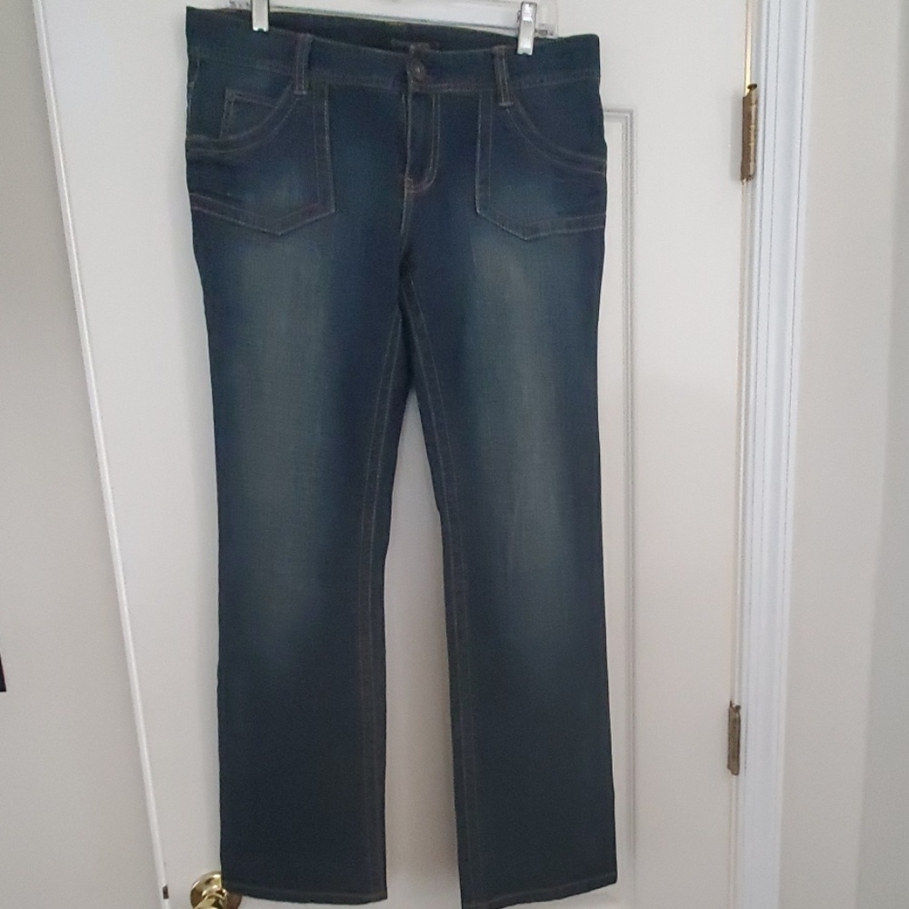Calvin Klein lean bootcut jeans